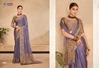 Juliet Chiffon Vol 29 By Vipul Black Rangoli Printed Saree 